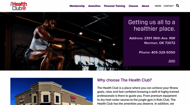 thehealthclubnorman.com