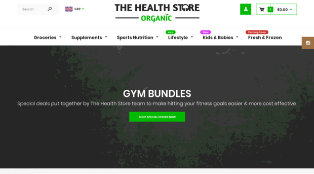 thehealthstoreeurope.com