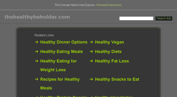 thehealthybeholder.com