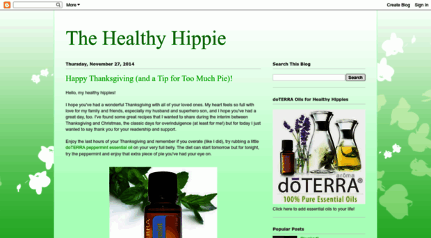 thehealthyhippie.blogspot.com