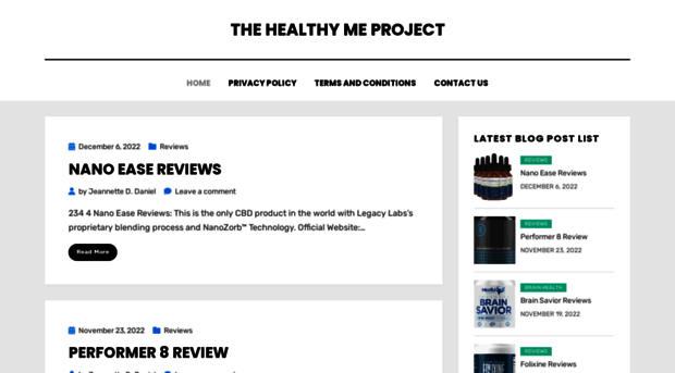 thehealthymeproject.org