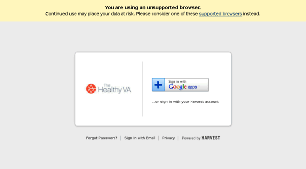 thehealthyva.harvestapp.com