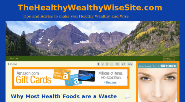 thehealthywealthywisesite.com