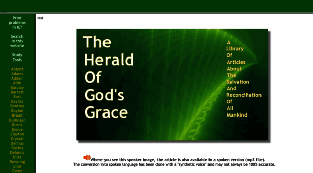 theheraldofgodsgrace.org