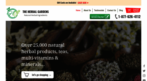 theherbalgardens.com