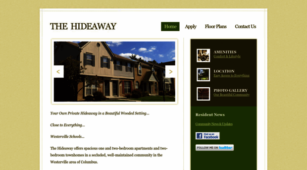 thehideawayapts.com