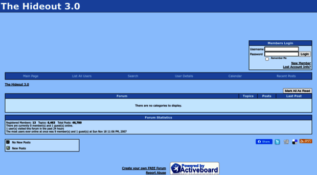 thehideout.activeboard.com