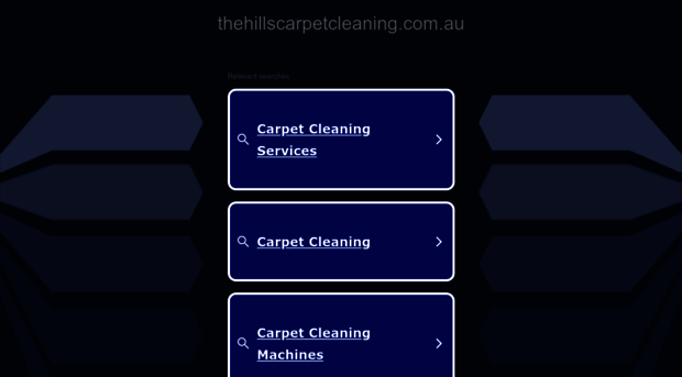 thehillscarpetcleaning.com.au