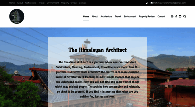 thehimalayanarchitect.com