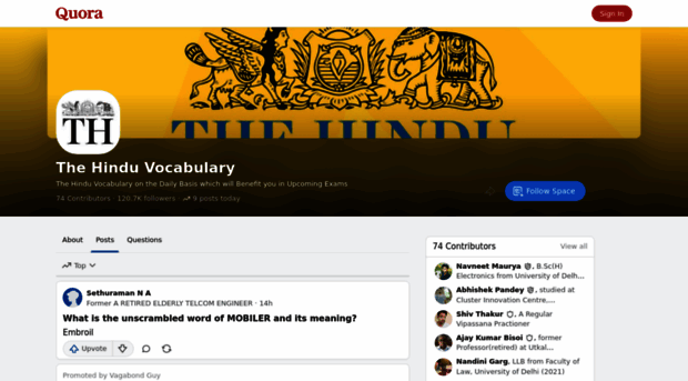 thehinduvocabulary.quora.com