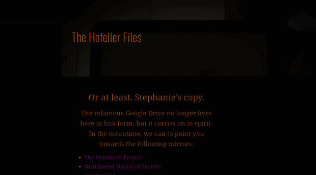 thehofellerfiles.com