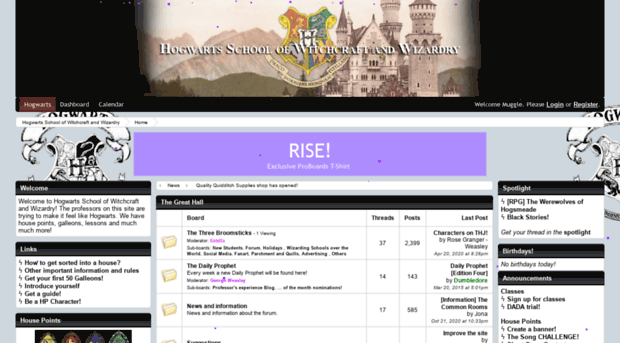 thehogwartsjourney.proboards.com