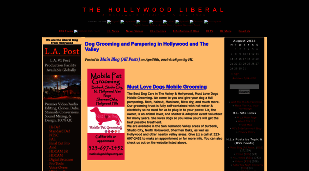 thehollywoodliberal.com