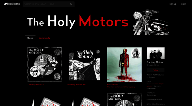 theholymotors.bandcamp.com