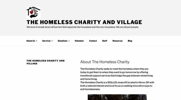 thehomelesscharity.org