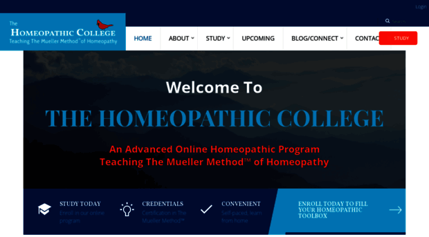 thehomeopathiccollege.org