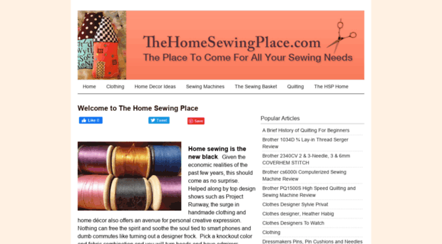 thehomesewingplace.com