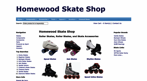 thehomewoodskateshop.com