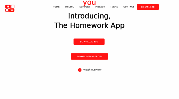 thehomeworkapp.com