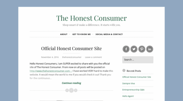 thehonestconsumer.wordpress.com