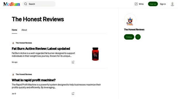 thehonestreviews.medium.com