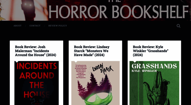 thehorrorbookshelf.com