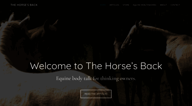 thehorsesback.com