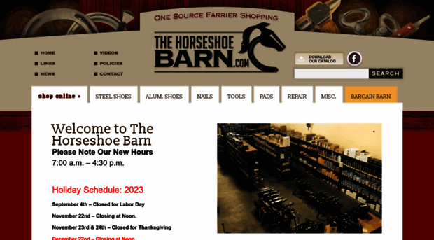 thehorseshoebarn.com