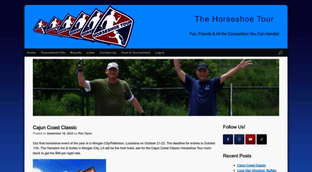 thehorseshoetour.com