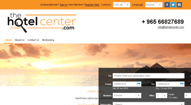 thehotelcentre.com