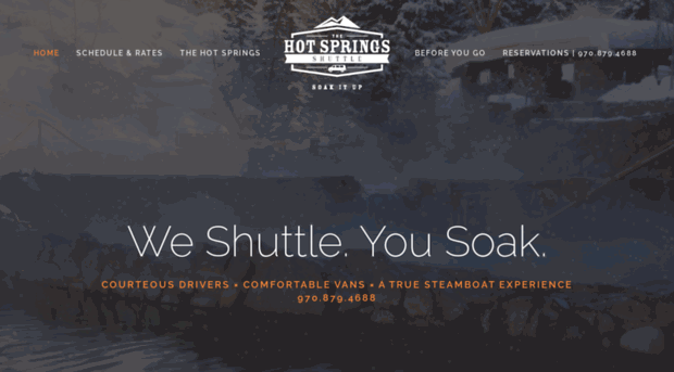 thehotspringsshuttle.com