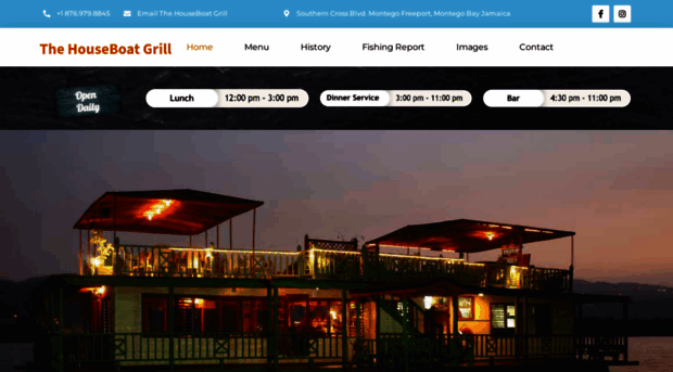 thehouseboatgrill.com
