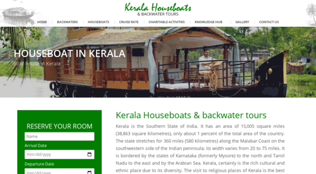 thehouseboatskerala.com