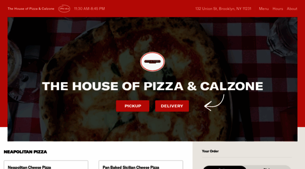 thehouseofpizzamenu.com