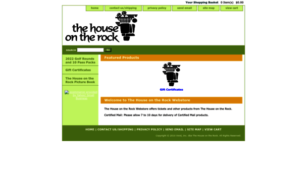 thehouseontherockwebstore.com