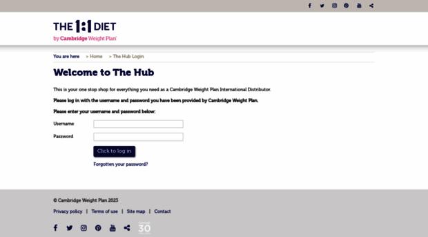 thehub.cambridgeweightplan.com