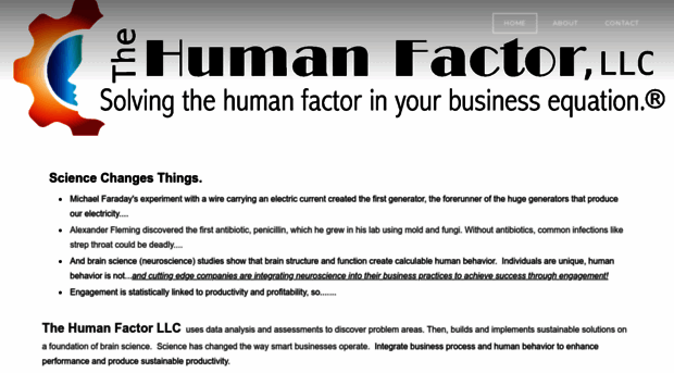 thehumanfactorllc.com