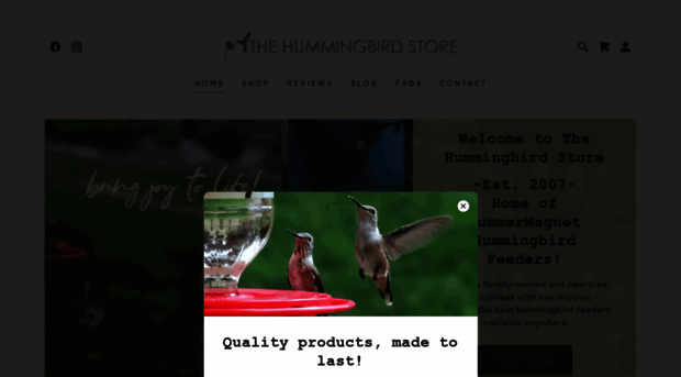 thehummingbirdstore.com