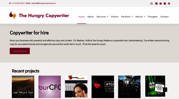 thehungrycopywriter.com