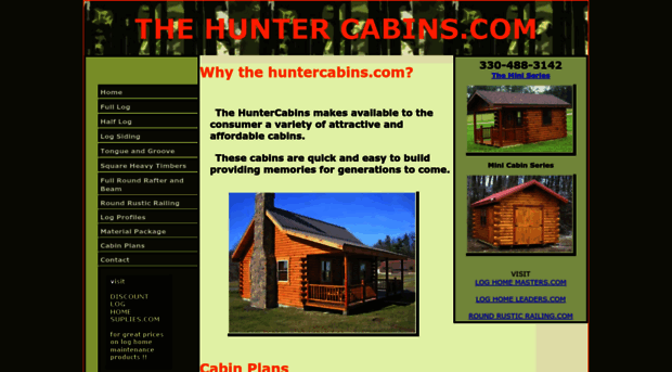 thehuntercabins.com