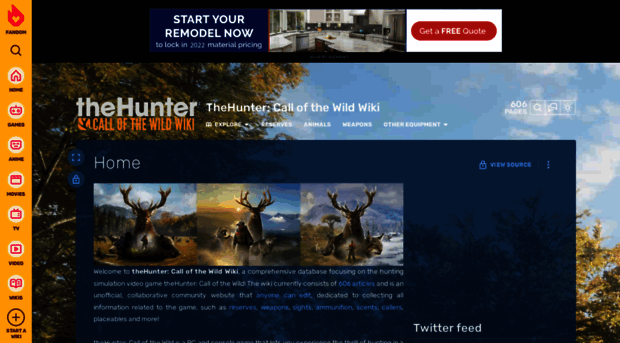 thehuntercotw.fandom.com