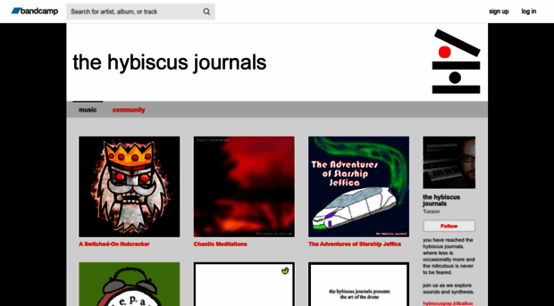 thehybiscusjournals.bandcamp.com