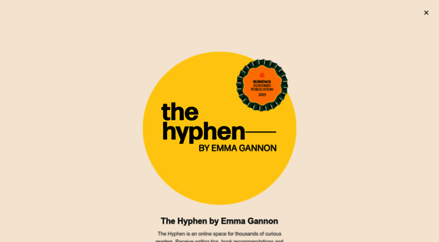 thehyphen.substack.com