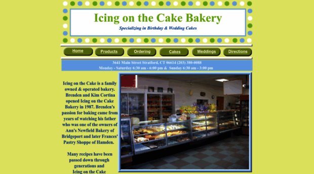 theicingonthecakebakery.com