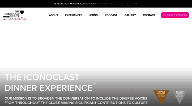 theiconoclastdinner.com