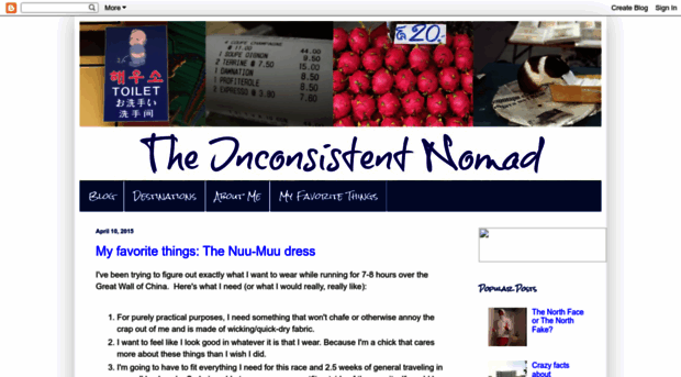 theinconsistentnomad.com