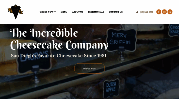 theincrediblecheesecakeco.com