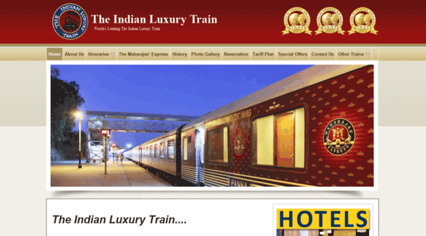 theindianluxurytrain.com