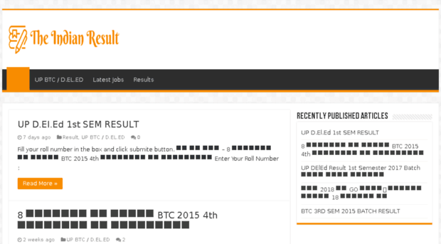 theindianresult.com