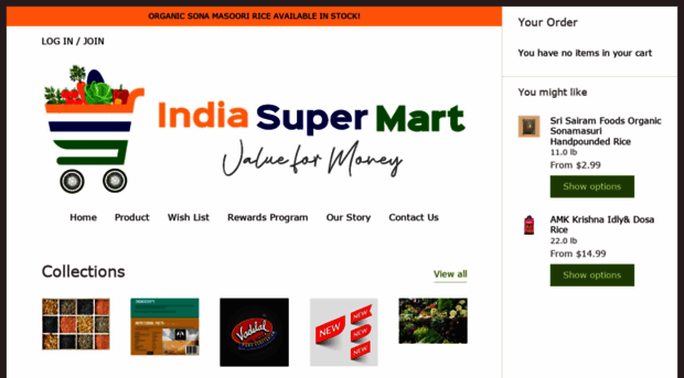 theindiasupermart.com